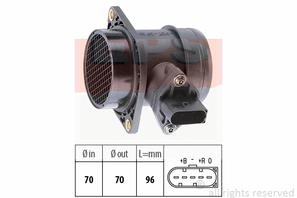 Mass Air Flow Sensor (EPS-1991 284)