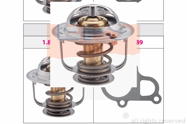Thermostat, coolant (EPS-1880 371S)
