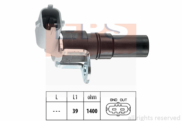 Sensor, crankshaft pulse (EPS-1953 327)