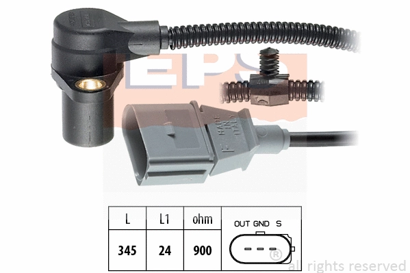 Sensor, crankshaft pulse (EPS-1953 287)
