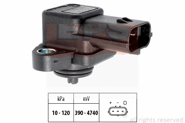 Air Pressure Sensor, altitude adaption (EPS-1993 042)