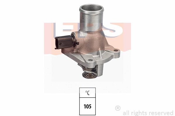 Thermostat, coolant (EPS-1880 861)