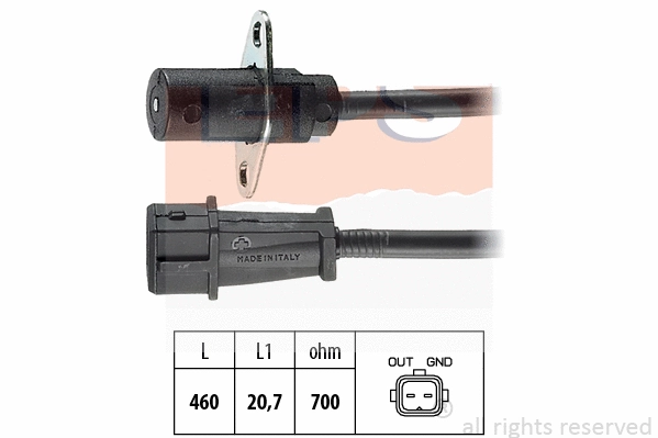 Sensor, RPM (EPS-1953 005)