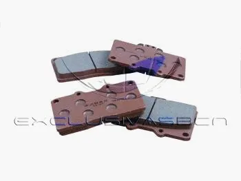 Brake Pad Set, disc brake (MFP-2597)