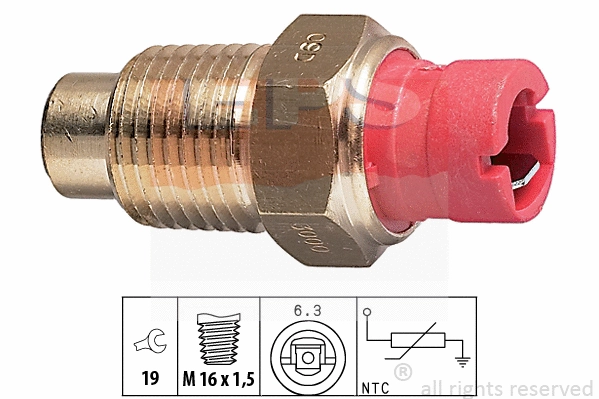 Sensor, coolant temperature (EPS-1830 000)