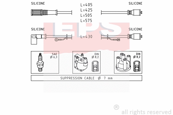 Ignition Cable Kit (EPS-1500 466)