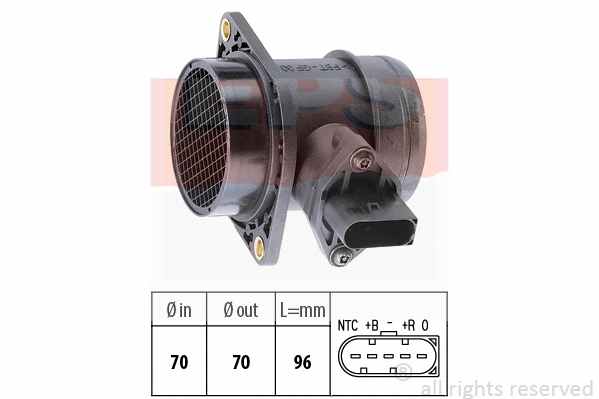Mass Air Flow Sensor (EPS-1991 380)