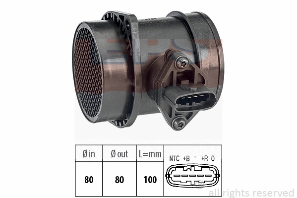 Mass Air Flow Sensor (EPS-1991 492)