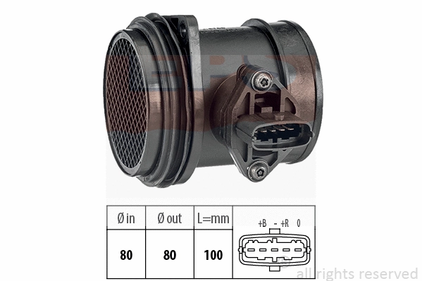 Mass Air Flow Sensor (EPS-1991 332)