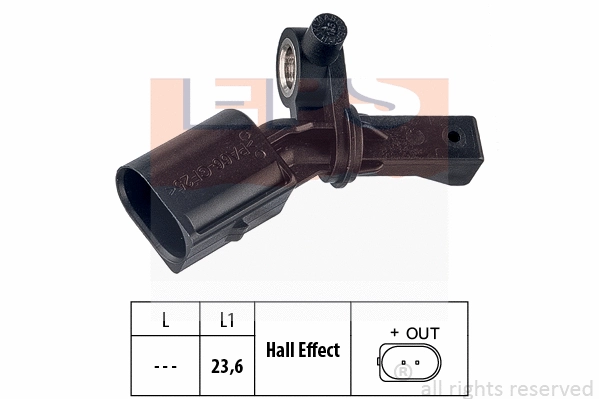 Sensor, wheel speed (EPS-1960 012)