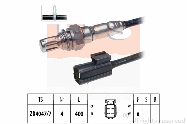 Lambda Sensor (EPS-1997 198)