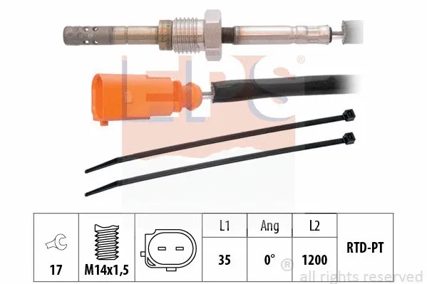 Sensor, exhaust gas temperature (EPS-1220 334)
