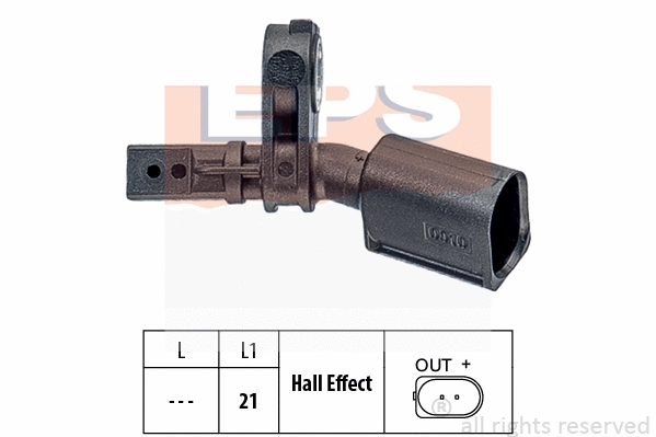 Sensor, wheel speed (EPS-1960 010)