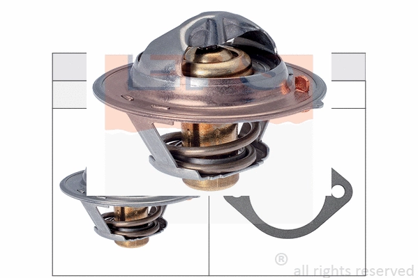 Thermostat, coolant (EPS-1880 801S)