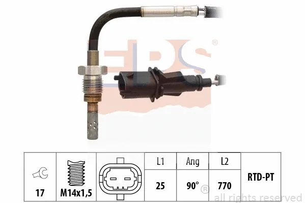 Sensor, exhaust gas temperature (EPS-1220 147)