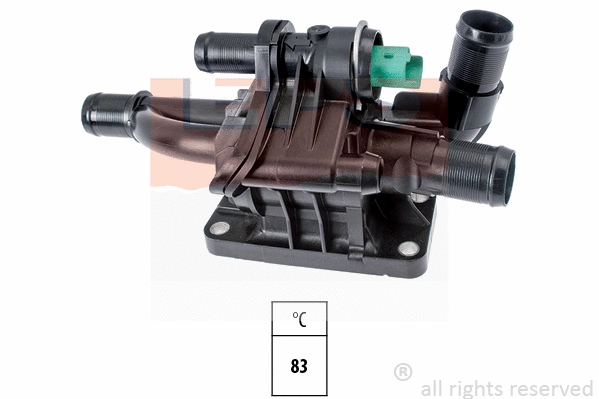 Thermostat, coolant (EPS-1880 734)