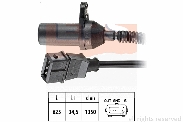 Sensor, crankshaft pulse (EPS-1953 285)