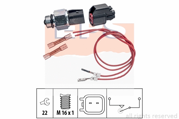 Switch, reverse light (EPS-1860 275)