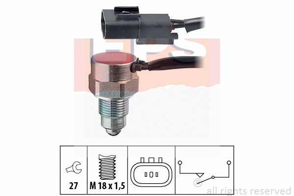Switch, reverse light (EPS-1860 319)