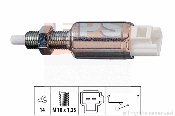 Switch, clutch control (engine timing) (EPS-1810 258)
