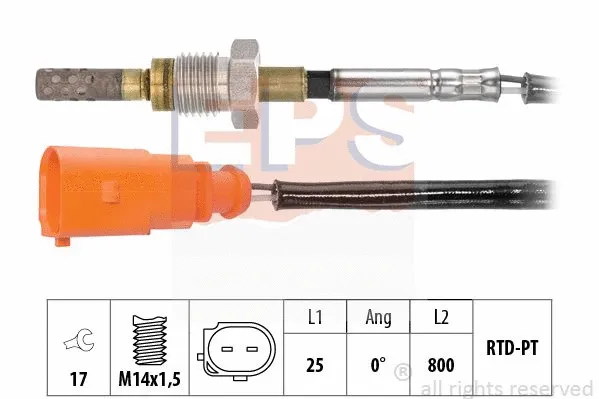 Sensor, exhaust gas temperature (EPS-1220 278)