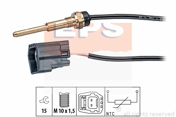 Sensor, coolant temperature (EPS-1830 289)