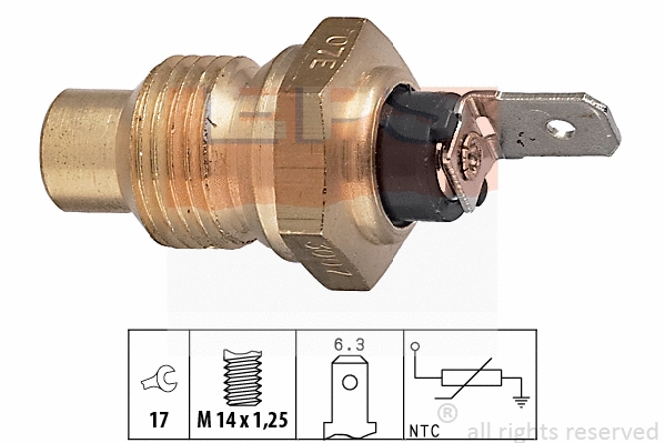 Sensor, coolant temperature (EPS-1830 007)