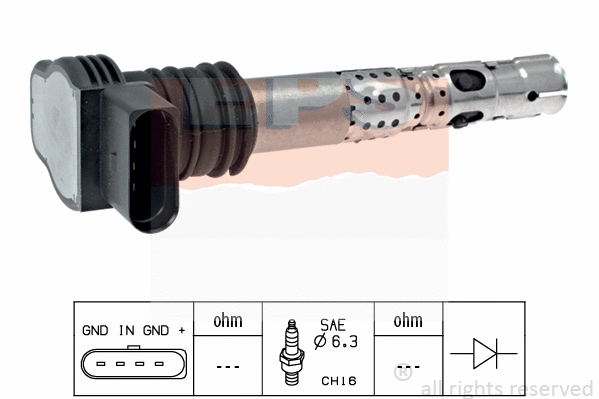Ignition Coil (EPS-1970 429)