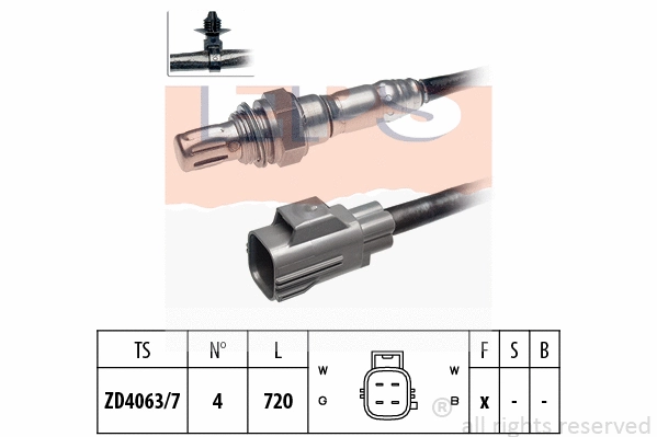 Lambda Sensor (EPS-1997 763)
