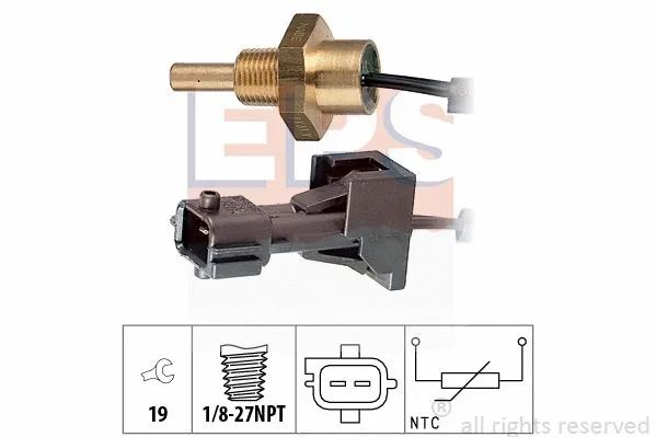 Sensor, coolant temperature