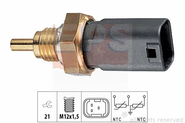 Sensor, coolant temperature