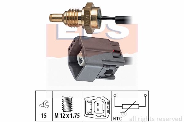 Sensor, coolant temperature (EPS-1830 295)