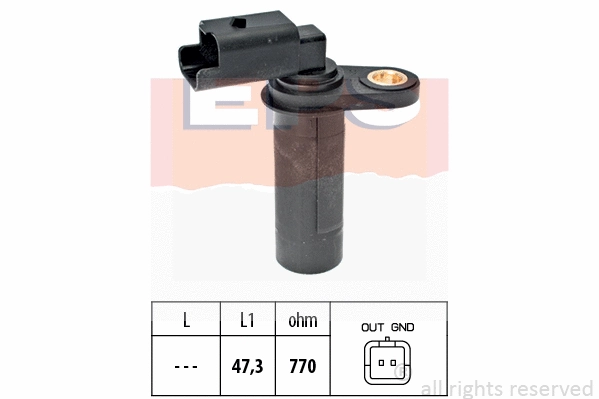 Sensor, crankshaft pulse (EPS-1953 538)