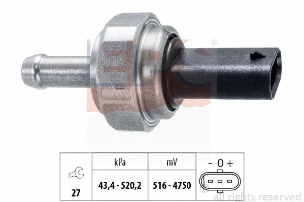 Sensor, exhaust pressure (EPS-1980 002)