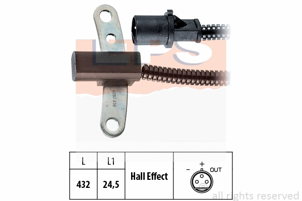 Sensor, crankshaft pulse (EPS-1953 253)