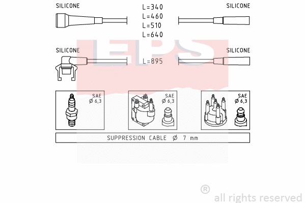 Ignition Cable Kit (EPS-1501 499)