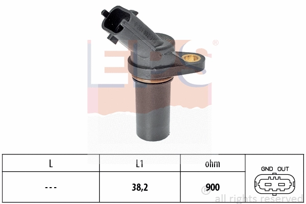 Sensor, crankshaft pulse (EPS-1953 681)