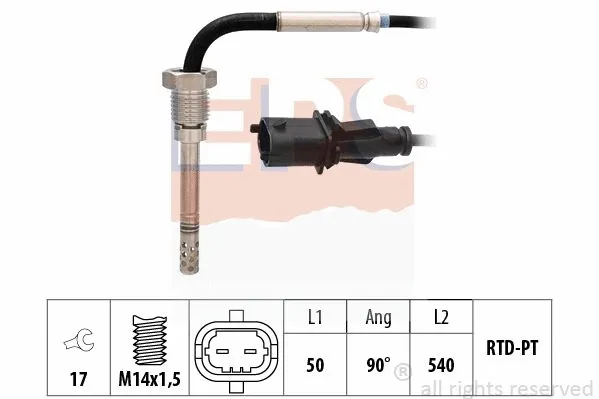 Sensor, exhaust gas temperature (EPS-1220 352)