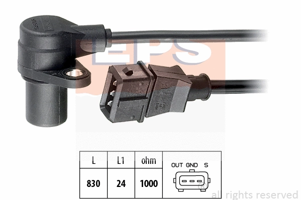 Sensor, crankshaft pulse (EPS-1953 296)