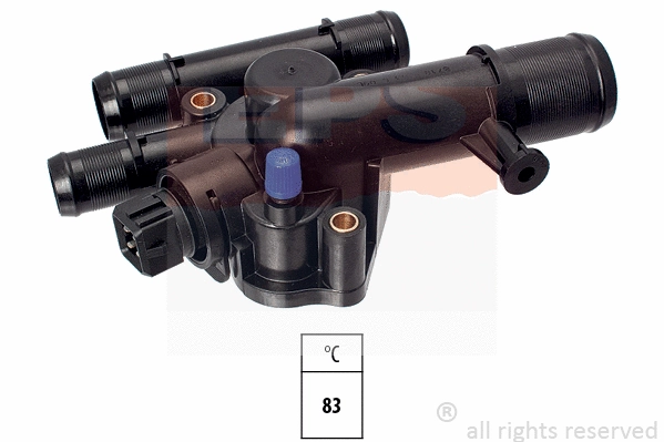 Thermostat, coolant (EPS-1880 714)