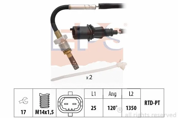 Sensor, exhaust gas temperature (EPS-1220 230)