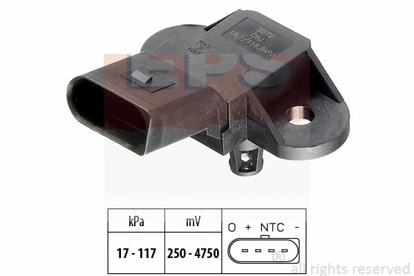 Air Pressure Sensor, altitude adaption (EPS-1993 072)