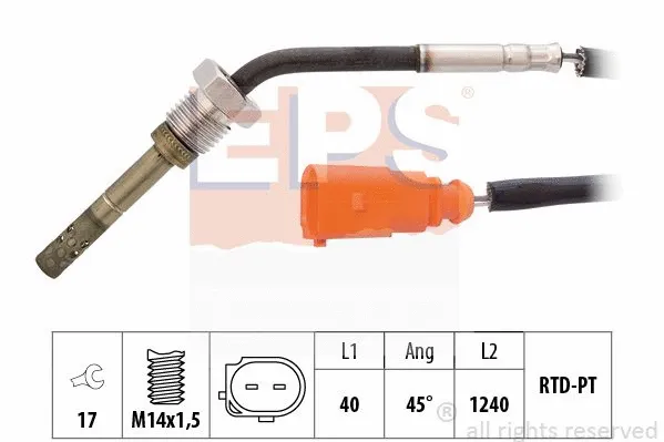 Sensor, exhaust gas temperature (EPS-1220 191)