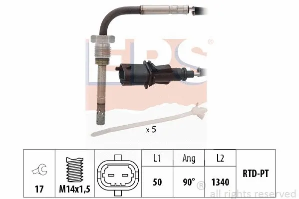 Sensor, exhaust gas temperature (EPS-1220 239)