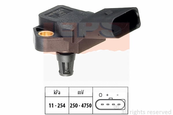 Pressure Sensor, brake booster (EPS-1993 112)