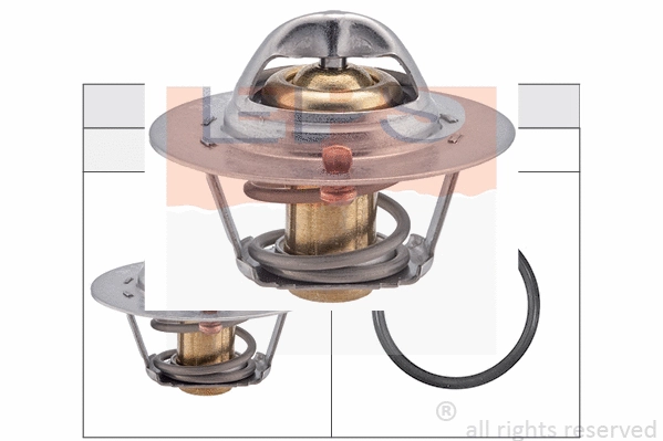 Thermostat, coolant (EPS-1880 355S)