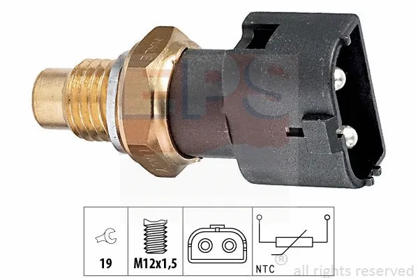 Sensor, coolant temperature