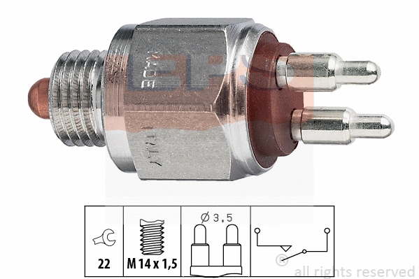 Switch, reverse light (EPS-1860 036)
