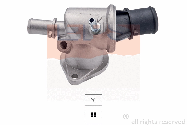 Thermostat, coolant (EPS-1880 114)