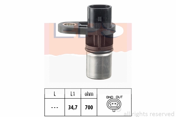 Sensor, crankshaft pulse (EPS-1953 292)